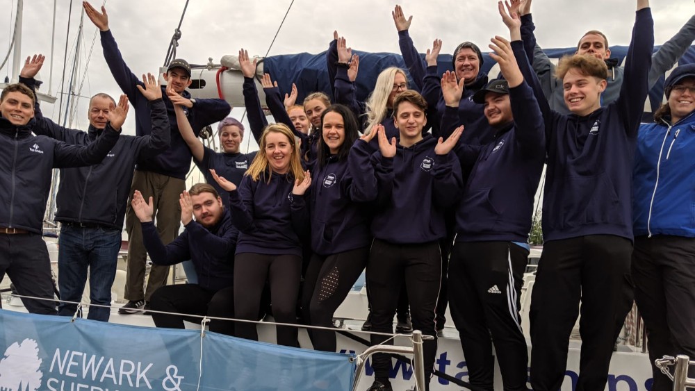 First-time sailors make 300km expedition from Hull to London in charity ...